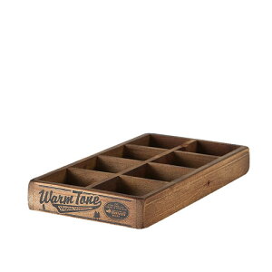 _g DULTON   ؐ d؂ P[X  [ [{bNX CH11-H418NT 8 PARTITION WOODEN BOX {bNX Ebf [P[X   Be[W  DIY