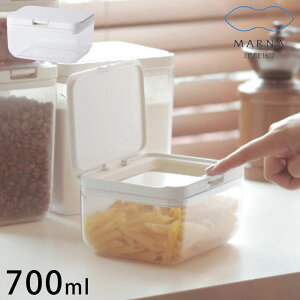 ۑe  vX`bN 700ml ςݏd pbLt LjX^[ MARNA }[i ChV[g zCg K762W GOOD LOCK CONTAINER ObhbNRei VN ^b` pbN p