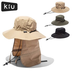 帽子 レディース UV メンズ KiU WR UV HAT UVカット 防水 ハット ブラック カーキ ベージュ K213 ウォーターリペレント レインハット 人気 アウトドア キャンプ はっ水 男女兼用 かわいい サンシェード 裏面メッシュ フェス メール便