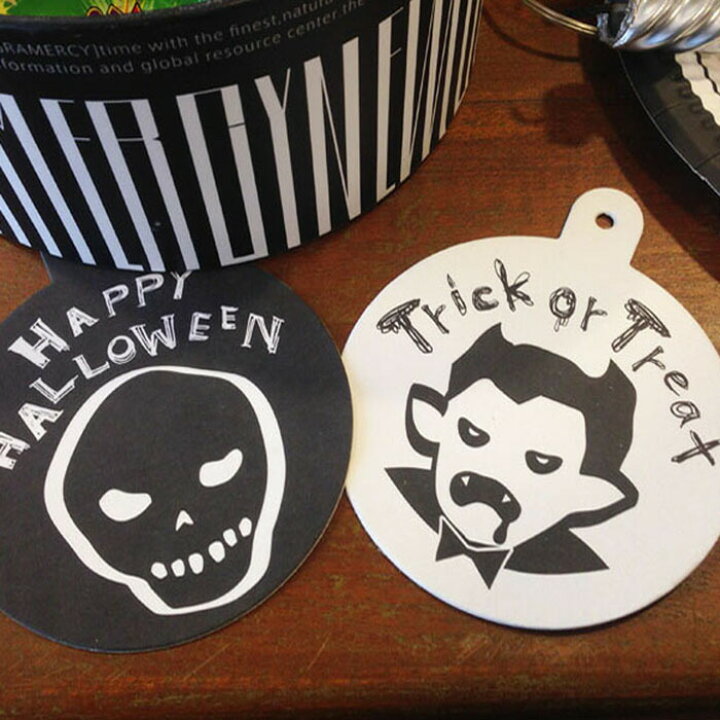 楽天市場】ハロウィン 飾り グッズ 雑貨 ペーパー コースター 