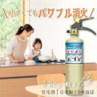 消火器 住宅用 家庭用 小型 強化液 中性 VF1HA 消化器 消火器おしゃれ 2026年製 リサイクルシール付き モ…
