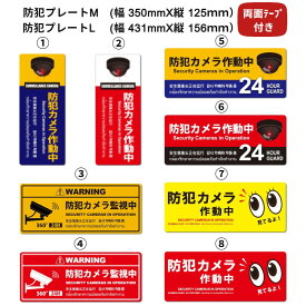 防犯 プレート ステッカー 防犯ステッカー 監視カメラ 作動中 カメラ 空き巣対策 不法投棄 看板 4か国語 英語 録画中 不審者 警告 注意 壁 駐車場 店舗用 ダミー いたずら 防止 万引き 標識 監視 警戒 目立つ 屋外 業務用 窓