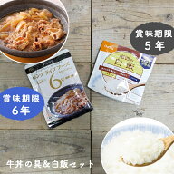 非常食セットファ米 おかず 非常食 保存食 牛丼の具 アル 白飯 尾西食品 長期保存 保存 レトルト 食品 美…