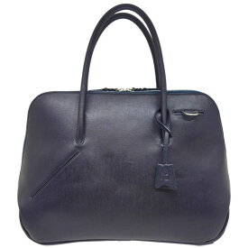 【ポイント10倍】P.I.D ピーアイディー 2WAY トートバッグ ショルダーバッグ B4サイズ ゼブー牛革 型押し コン PAP102-NV