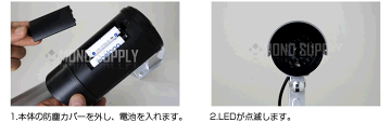 【レビューで送料無料】赤色LED搭載ダミーカメラ防犯監視カメラ