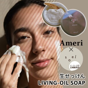 �y5%OFF�N�[�|���z�y���K�̔��X�zAMERI×soel LIVING-OIL SOAP ���������� 100mL �A���� ���r���O�I�C�� �\�[�v ���Ό� �\�G�� �Ό� ��� ��点������ �I�[�K�j�b�N �V�R�R��