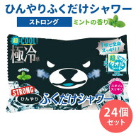 24個セット ひんやりふくだけシャワー ストロング ミントの香り （10枚入×24） 1個あたり税込329円 とき…