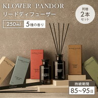 【クーポン発行中】同種2本セット KLOWER PANDOR リードディフユーザー クロワーパンド 250ml×2 ルーム…