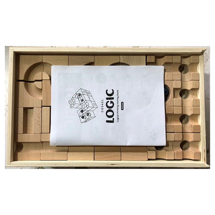 楽天市場】COSAEL 木の迷宮 ロジック LOGIC コエサル 6歳〜 木のパズル 