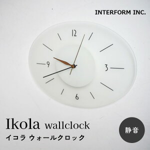 y2100~OFFN[|zyK̔XzINTERFORM C^[tH Ikola CR EH[NbN wallclock CL-4465 Ǌ|v I[o tXgKX  i É rO Q q C