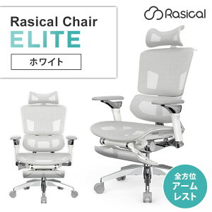 �y�N�[�|�����s���z�y���[�J�[�����zRasical Chair Elite ���V�J���`�F�A �G���[�g �z���C�g�O���[ RPN458 �֎q ���[�N�`�F�A �ݑ�Ζ� �f�X�N���[�N �Q�[�~���O�`�F�A ���N���C�j���O ���V�J��