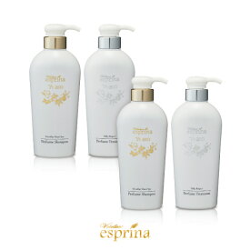 送料無料対象 ＜濃密炭酸 本品 500ml 4本セット＞エスプリーナ 美BIO 濃密炭酸 シャンプー2本 & シルキーリペアトリートメント2本テレビショッピング