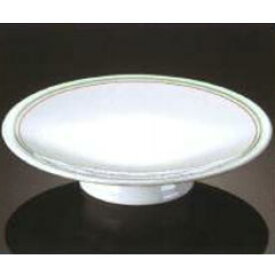 マンネン 業務用 メラミン食器 中華風食器 オリーブ 高台皿 フルーツ皿 OL-712