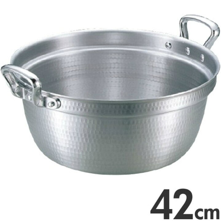 楽天市場】アカオアルミ 両手鍋 DON 料理鍋 42cm 16L : モノタスプロ 