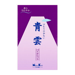 青雲バイオレットバラ詰 約190G 容量190G 日本香堂 お線香