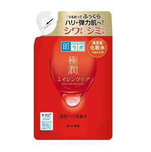肌ラボ 極潤 薬用ハリ化粧水 つめかえ用 170mL 容量170ML ロート製薬 化粧水・ローション