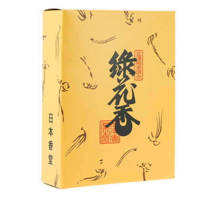 楽天市場】緑花香 紙箱 30G 容量30G 日本香堂 お線香 : MONOW 公式 