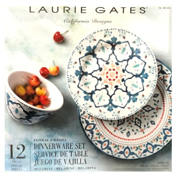 Laurie Gatesメラミン食器 お皿5枚セット