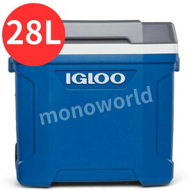 【28L】igloo(イグルー) クーラーボックス ハンドル・キャスター付き LATITUDE 30 ROLLER