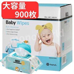 R Ԃp ӂ 900 RICO BABY WIPES 900CT