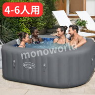 残り在庫わずか◎レビューキャンペーン目玉品◎bestway ベストウェイ LAY-Z-SPA コロナド 4-6人用ジャグ…