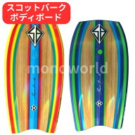 スコット・バーク サーフ クリプトン EPS ボディボード リーシュ付き 【ブルー／イエロー】スコットバー…