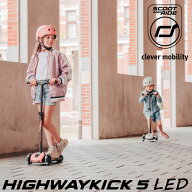 【5歳から大人まで】スクート＆ライド ハイウェイキック5 LED 乗用玩具 3段階長さ調節 SCOOT AND RIDE HI…