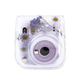 kinokoo チェキケース、Fujifilmチェキinstax mini8mini8+mini9mini11mini40ケース instax mini8mini8+mini9mini11mini40カメラケース チェキ保護ケース ショルダーストラップ付