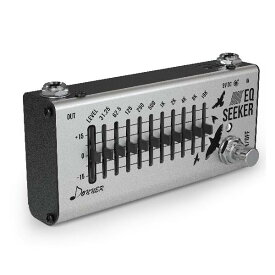 Donner イコライザー EQシーカー 10バンド EQ Equalizer エフェクター イコライザー ギターエフェクター ペダル (EQ Seeker)