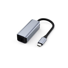 USB-C to RJ45アダプター タイプc LAN 変換アダプター 有線LANアダプター Type c変換アダプター 10/100/1000Mbps高速通信 USB C LAN アダプター 一発認識 イーサネットアダプタ ギガビット USB-C to