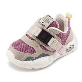 [AOIREMON] ベビーシューズ 子供 スニーカー 運動靴 通学履き 子供靴 男の子 女の子 ベビー 靴 幅広 軽量 インナーソール11.5cm~16cm 55573-ピンク
