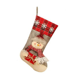 クリスマス靴下 大きい クリスマス ブーツ ソックス 靴下 クリスマス ソックス Merry Christmas サンタクロース スノーマン お菓子 キャンディ ツリー 飾り オーナメント プレゼント 子ども サンタ 雪だるま 長靴 袋 くつした 装飾