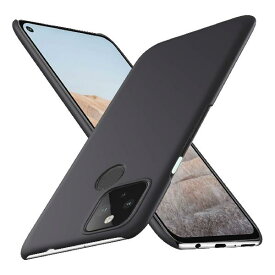 Google Pixel5A 5G ケース超薄型 Google Pixel 5A 5Gレンズ保護 耐衝撃 指紋防止 マット質感 PC 超耐磨 軽量 さらさら肌触りピクセル5A ケース スマートフォンケース(ブラック)