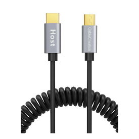 micro usb type c CableCreation USB C to Micro USB コイルケーブル （0.17m?1.5m） スプリングライン USB Type C to Micro B?OTGケーブル（金メッキピン及びアルミシェル） P