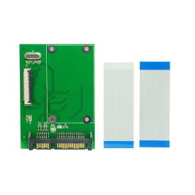 CY SATA - 40ピン ZIF CE 1.8インチ SSD HDD アダプターボード LIFフラットケーブル付き