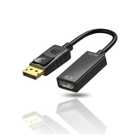 Displayport HDMI 変換コネクタ TRAOO 【2023新型】4K@30hz UHD 3840x2160対応 DPからHDMI 変換 DisplayPort - HDMI 変換ケーブル オスメス