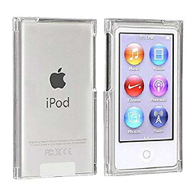 適用 Apple iPod Nano 7 8 ケース クリスタル クリア トランスペアレント フル ハード カバー ケース Apple iPod Nano 7 第7 世代 8 第8 世代用 (クリア)