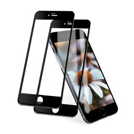 【浮かない】 iphone se2 ガラスフィルム 全面 保護フィルム iphone SE 2020 専用 フィルム iphonese2 保護ガラス （2枚セット） iphonese 第二世代 ガラスフィルム 【ブラック/割れない/発売後開発版/ipho
