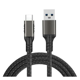 USB C to USBケーブル (0.5m/ガン色/10Gbpsデータ転送) USB-C & USB-A 3.2(Gen2) ケーブル 60W 20V/3A USB A to USB Cケーブル Xperia/Galaxy/LG/iPad Pro/Ga