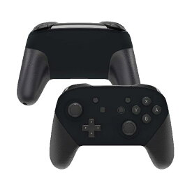 eXtremeRate Switch Proコントローラーに対応用フェースプレートとバックプレート、プロコンに対応用DIY交換ハウジングケース（コントローラーは含まれていません。）【ブラック】