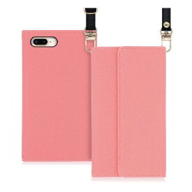 LOOF Strap Apple iPhone 7 Plus / 8 Plusケース 手帳型 ショルダーストラップ ショルダータイプ 首掛けストラップ ネックストラップ 取り外し可能 長さ調節 肩掛け シンプル レディース メンズ 観戦 耐衝撃 落下防止