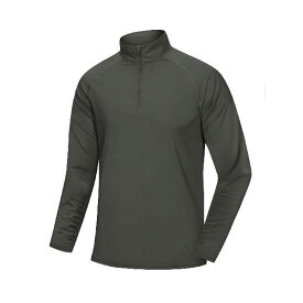 [KEFITEVD] ラッシュガード メンズ ドライ ロンt トレーニングウェア 夏用 長袖tシャツ 速乾 日焼け止めシャツ 釣りウェア 大きいサイズ ダークグレー XL