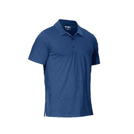 [KEFITEVD] コンバットシャツ 大きいサイズ サイクリングシャツ 吸汗 軽量 テニスウェア メンズ 半袖 ゴルフシャツ フィットネス 薄手 ダークブルー 3XL