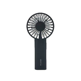 ラドンナ 携帯扇風機 ミニLEDファン 黒 FN01-BK