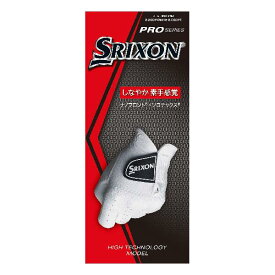 ダンロップ ゴルフ グローブ(手袋) SRIXON GGG-S028 ホワイト 23cm ゴルフグローブ