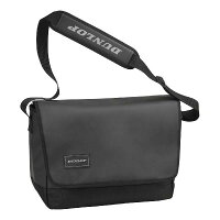 ダンロップ(DUNLOP) メッセンジャーバッグ ブラック L18×W40×H30cm/20L DTC2113
