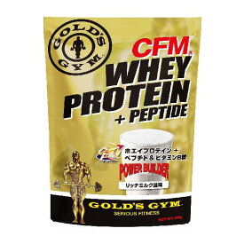 ゴールドジム(GOLD'S GYM) CFMホエイプロテイン リッチミルク風味 2kg