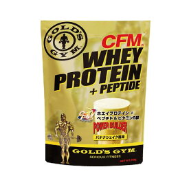 ゴールドジム(GOLD'S GYM) CFMホエイプロテイン バナナシェイク風味 2kg