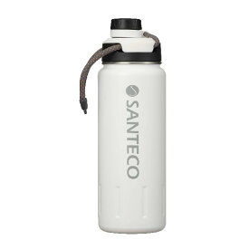 シービージャパン 水筒 スノー ホワイト 640ml 直飲み ステンレス ボトル 真空 断熱 K2 スポーツボトル SANTECO