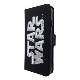 グルマンディーズ STAR WARS iPhone6対応 3D刺繍フリップケース シルバー STW-47B